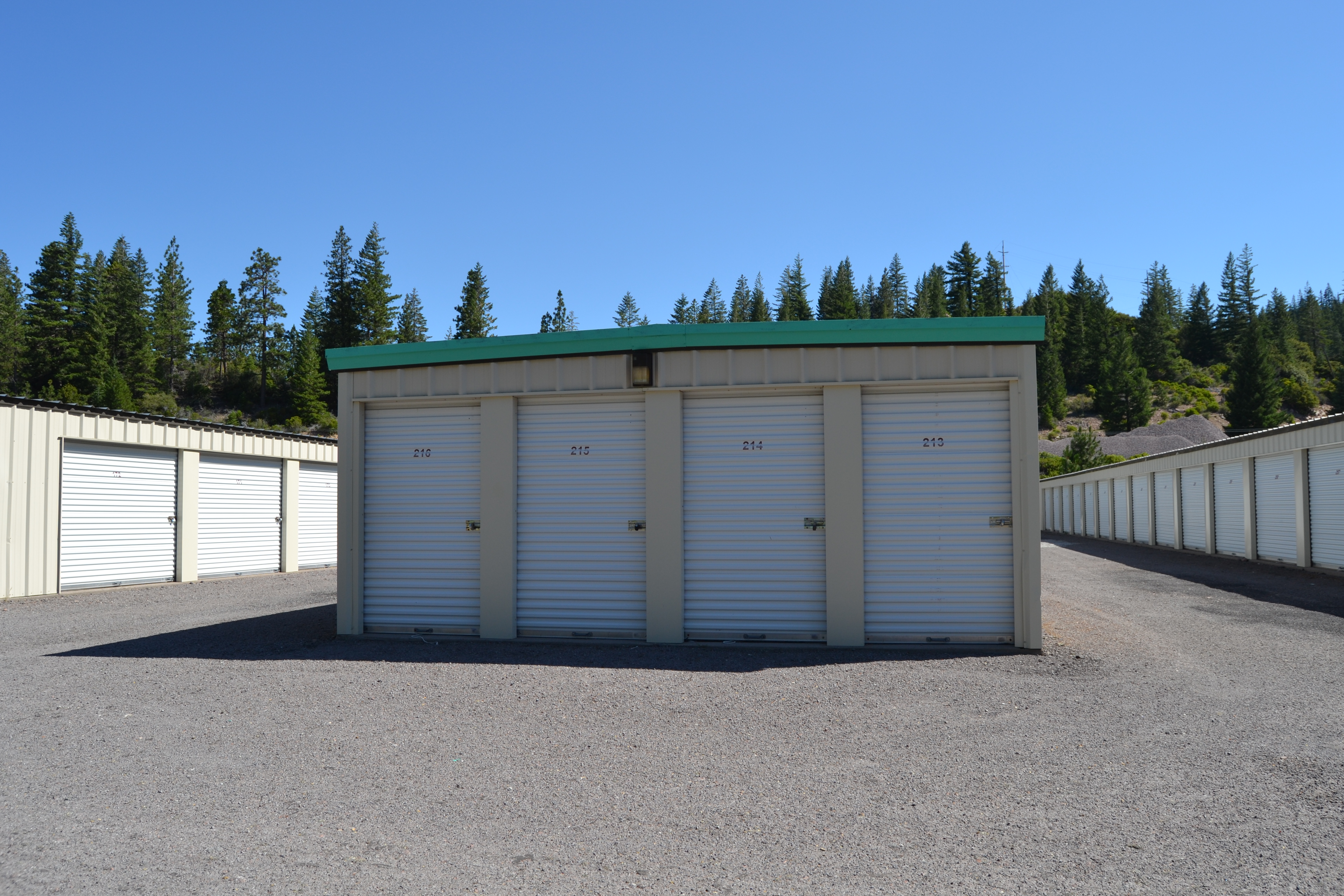 Various storage unit sizes